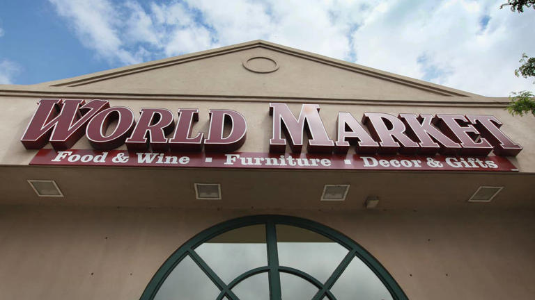 World Market's $18 dog-themed holiday doormat adds cheer to your entryway
