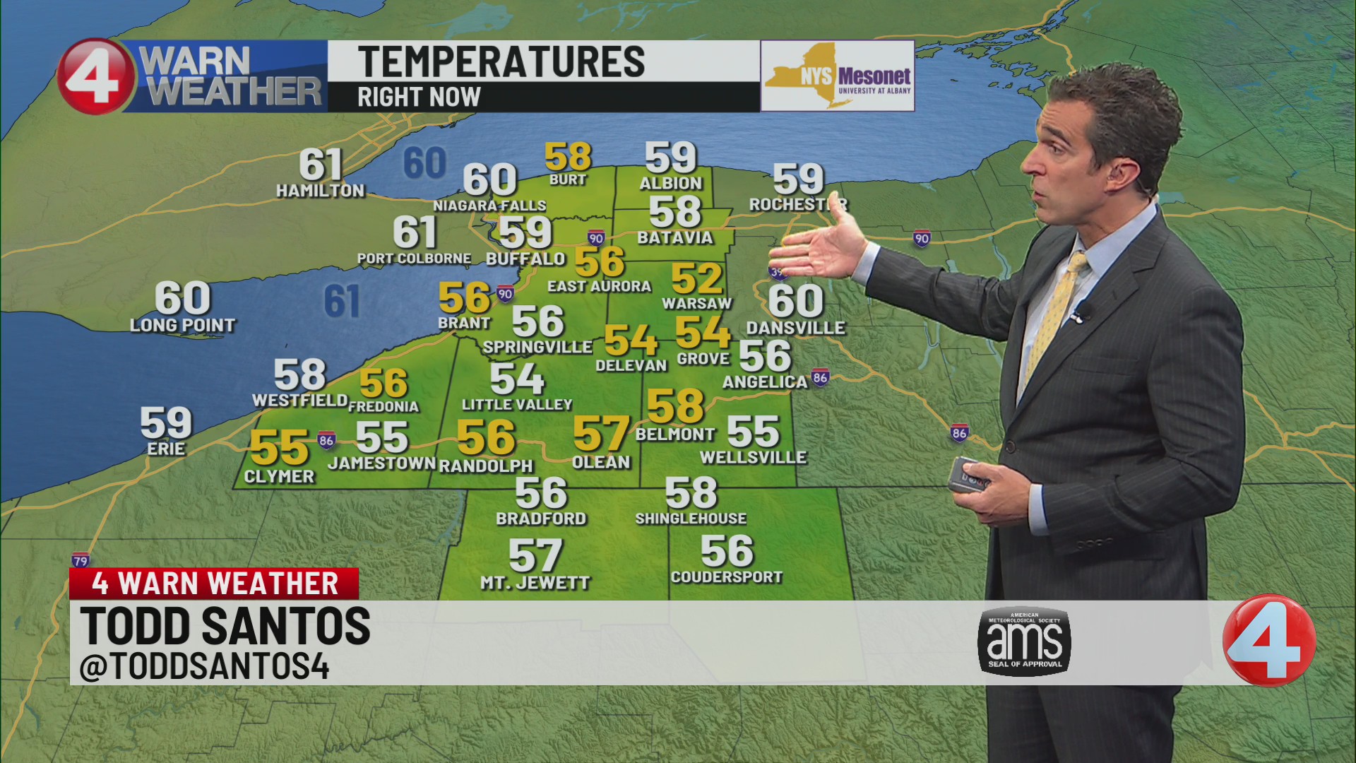 Buffalo weather update: 6 p.m., 10/22/26