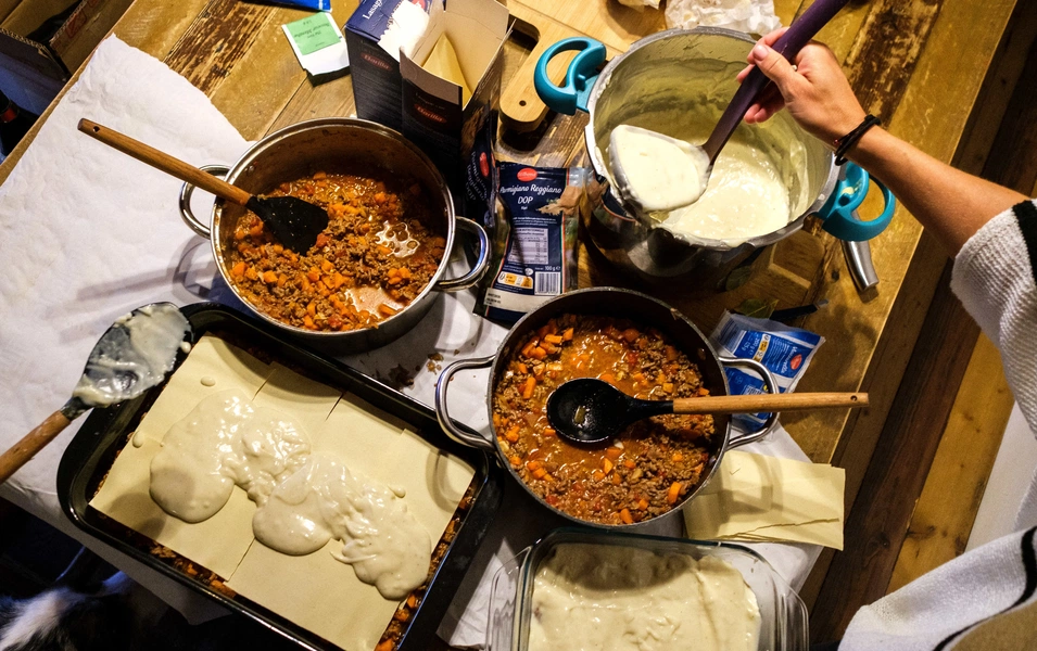 Lasagna love layered with history and heart