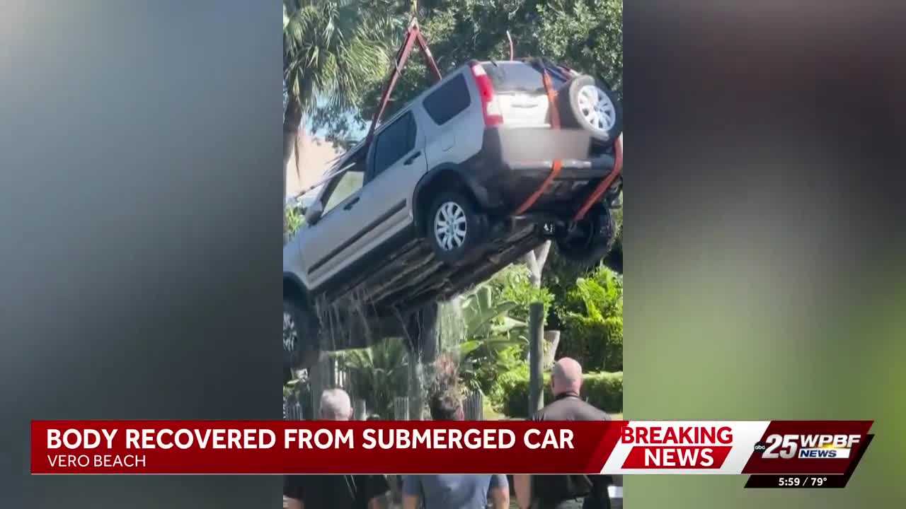 Vero Beach man found dead in car pulled from Indian River Lagoon