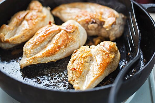 Chicken breasts will be juicier if you soak them in 2 kitchen staples ...