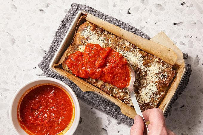 Spaghetti meat loaf