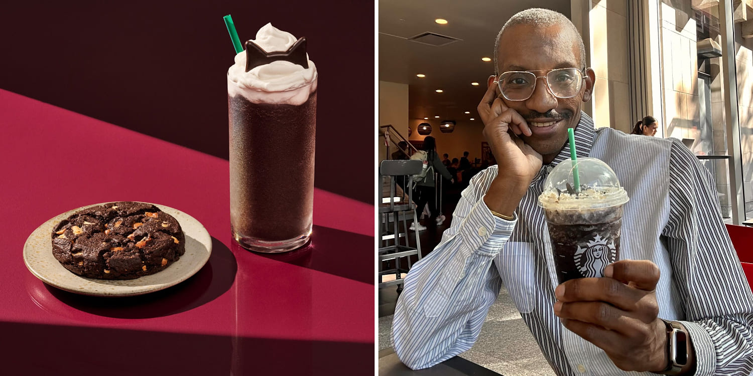 Starbucks’ new black cat Frappuccino is surprisingly polarizing, so I ...