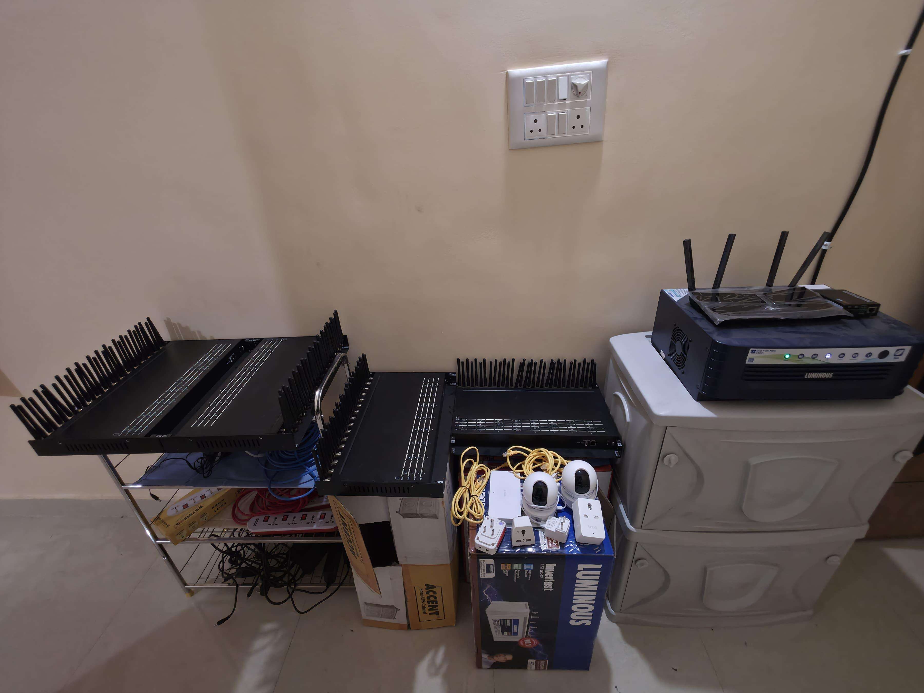Sim boxes linked to online frauds seized from two Whitefield apartments