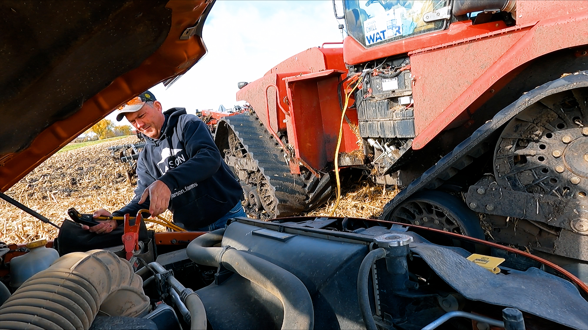Farm repair turns into a voltage problem