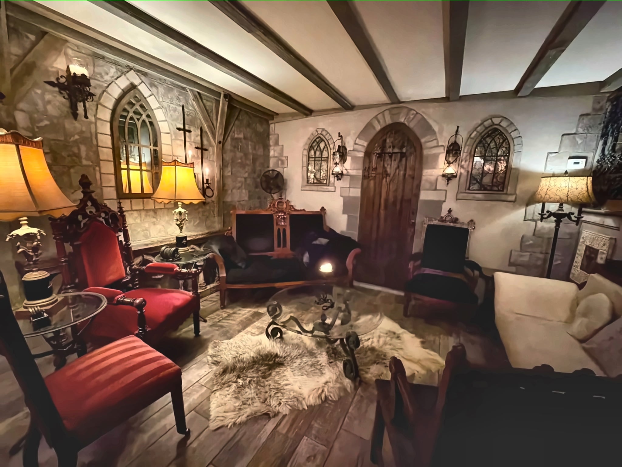 Inside the Medford condo transformed into a medieval castle