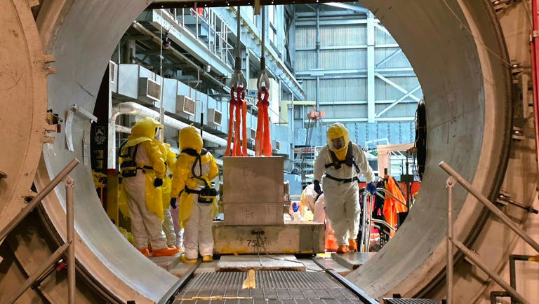 Palisades moves tilted fuel, progresses toward nuclear plant restart