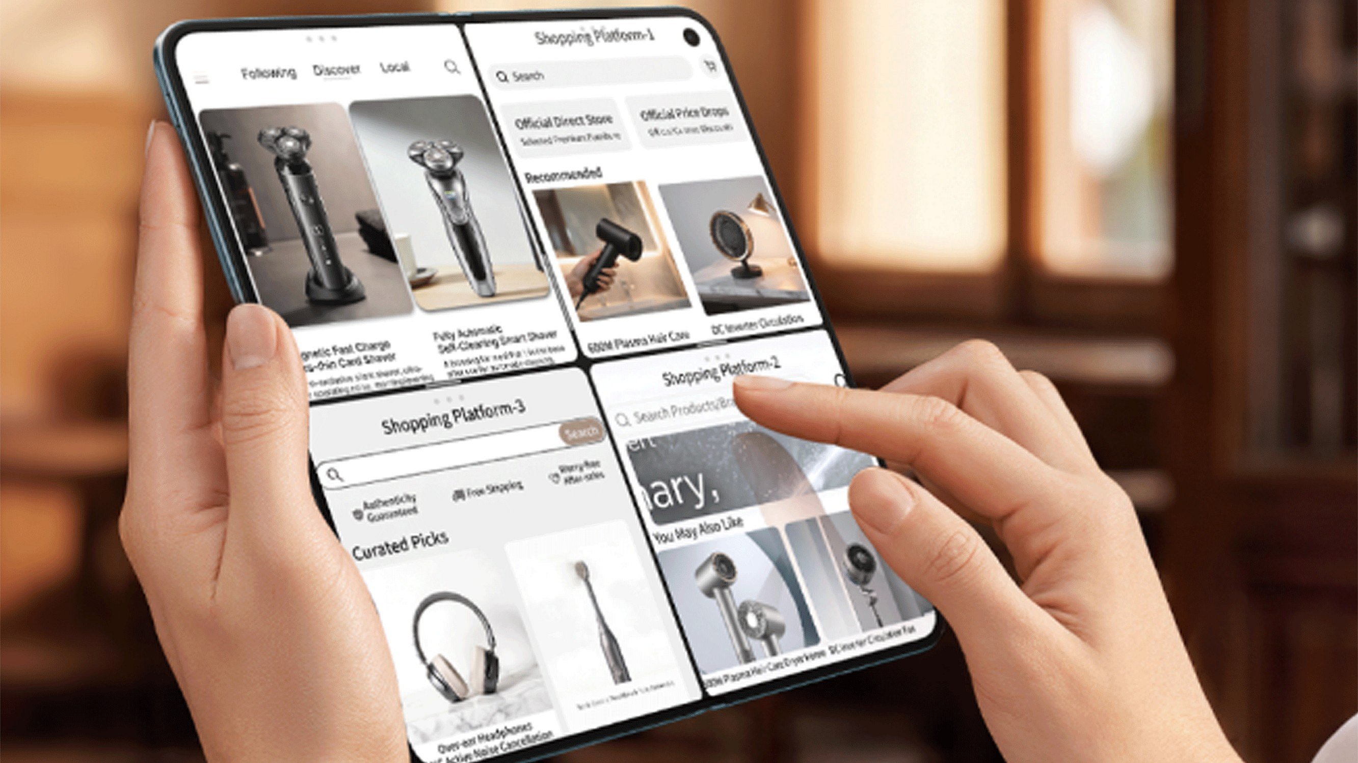Fold forward with this amazing phone