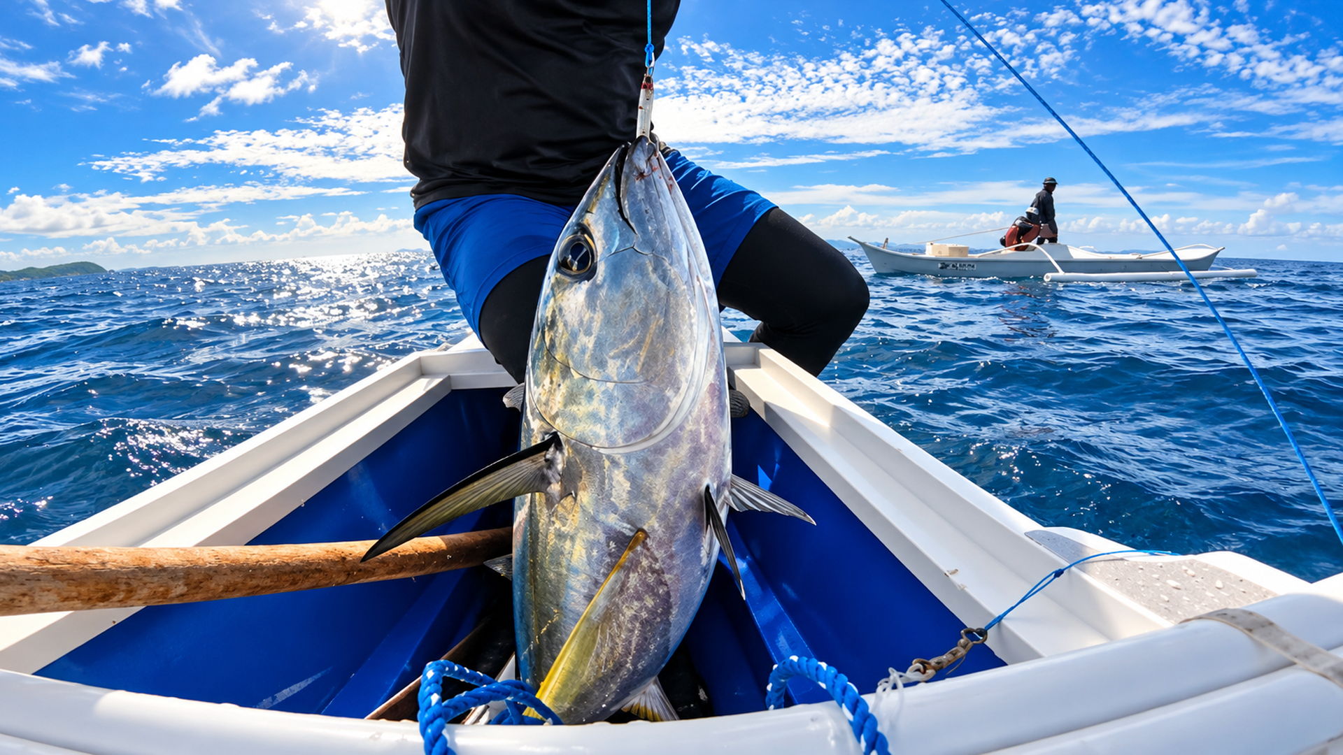 On a filmé des thons et des requins