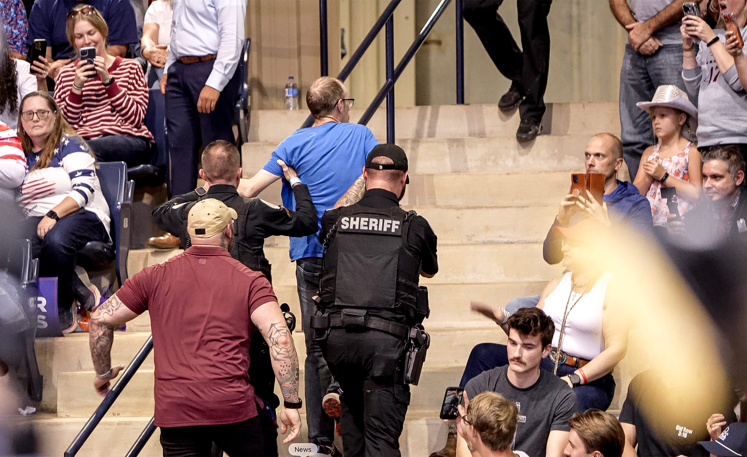 Protesters removed from Trump rally condemn violence, worry for future
