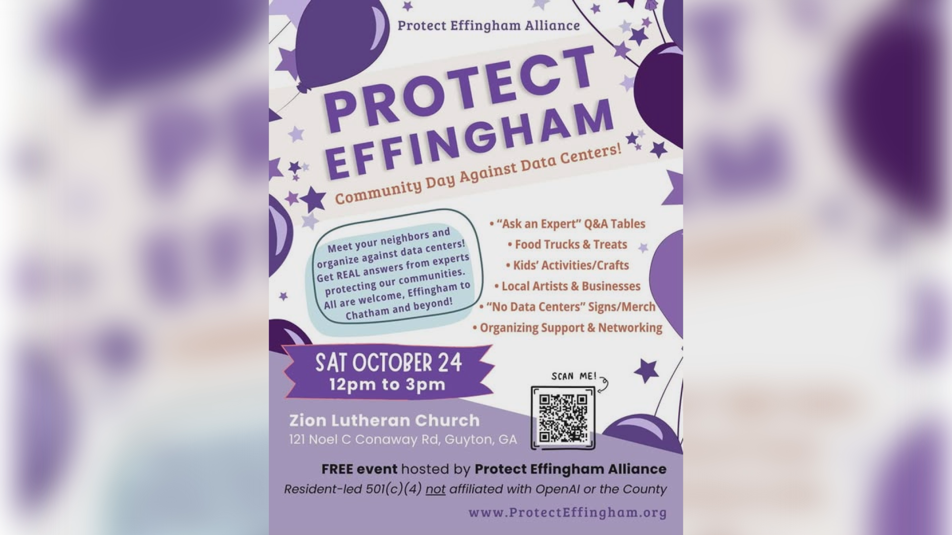 Group opposing Project Camellia to host free community event in Guyton