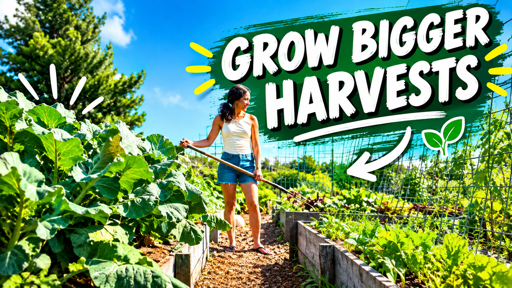Do these 5 easy garden hacks right now for massive harvests 🥕