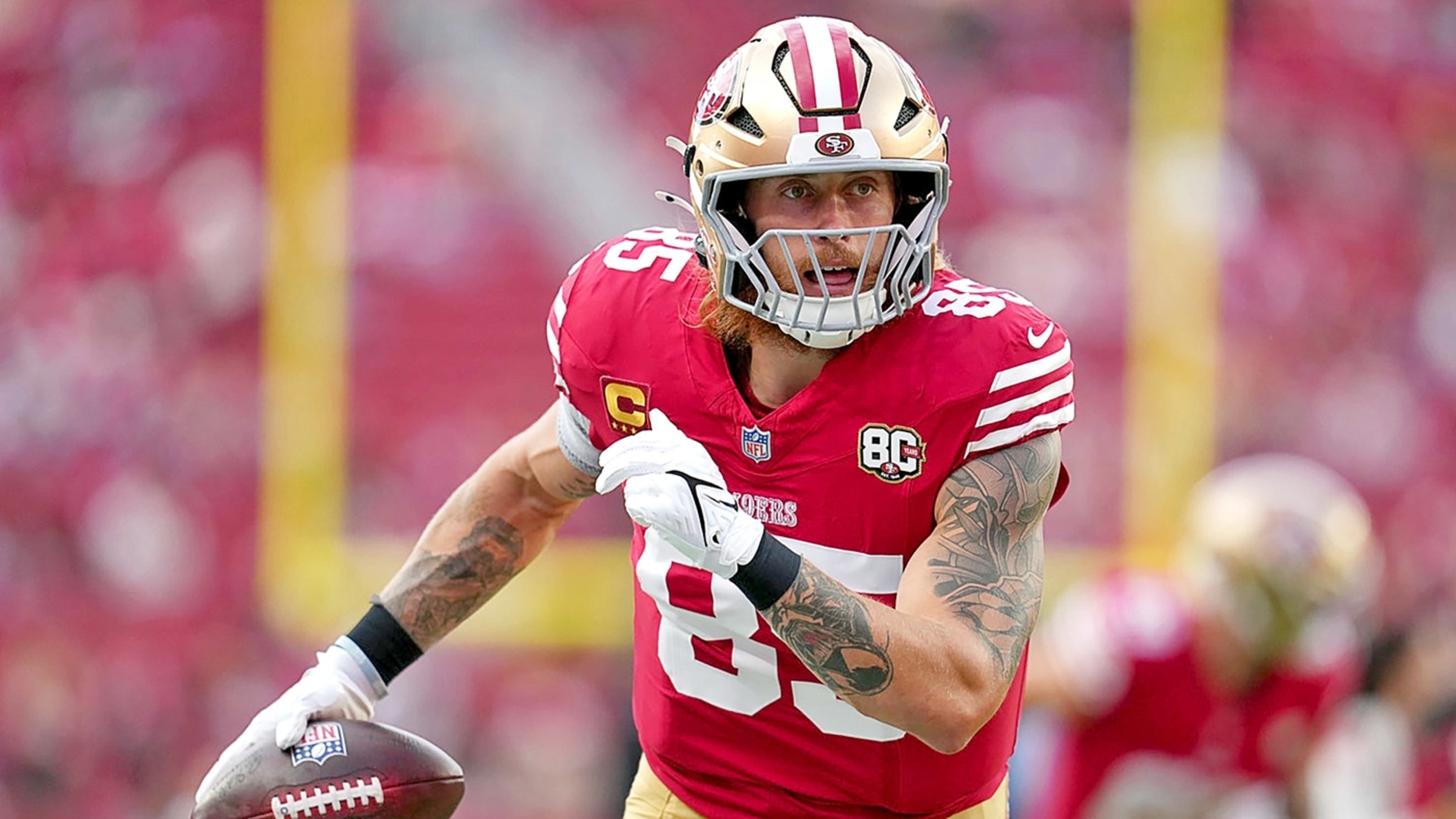 49ers' George Kittle fired up about one player's potential return