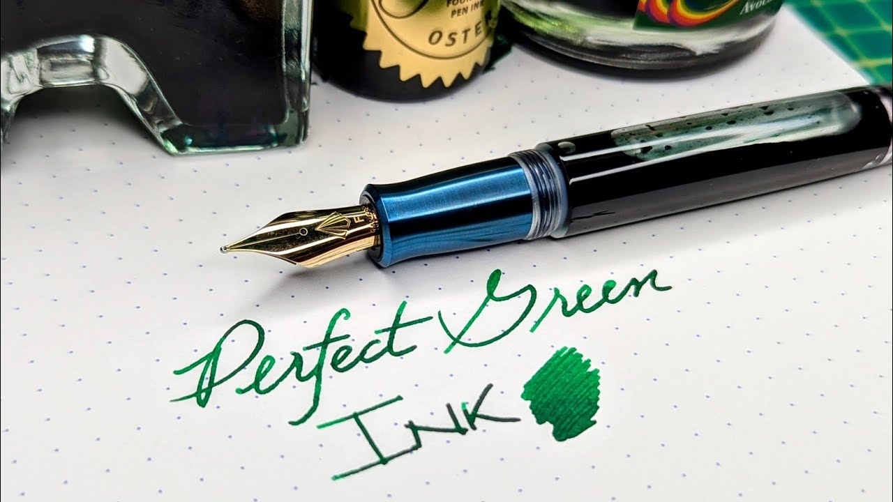 Finally found my favorite green ink!