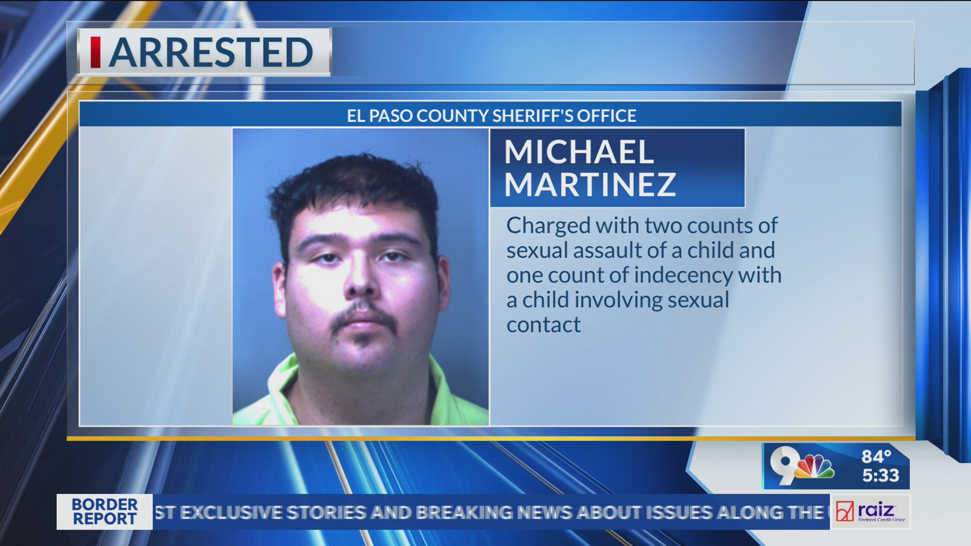 Local firefighter accused of raping Horizon City teen