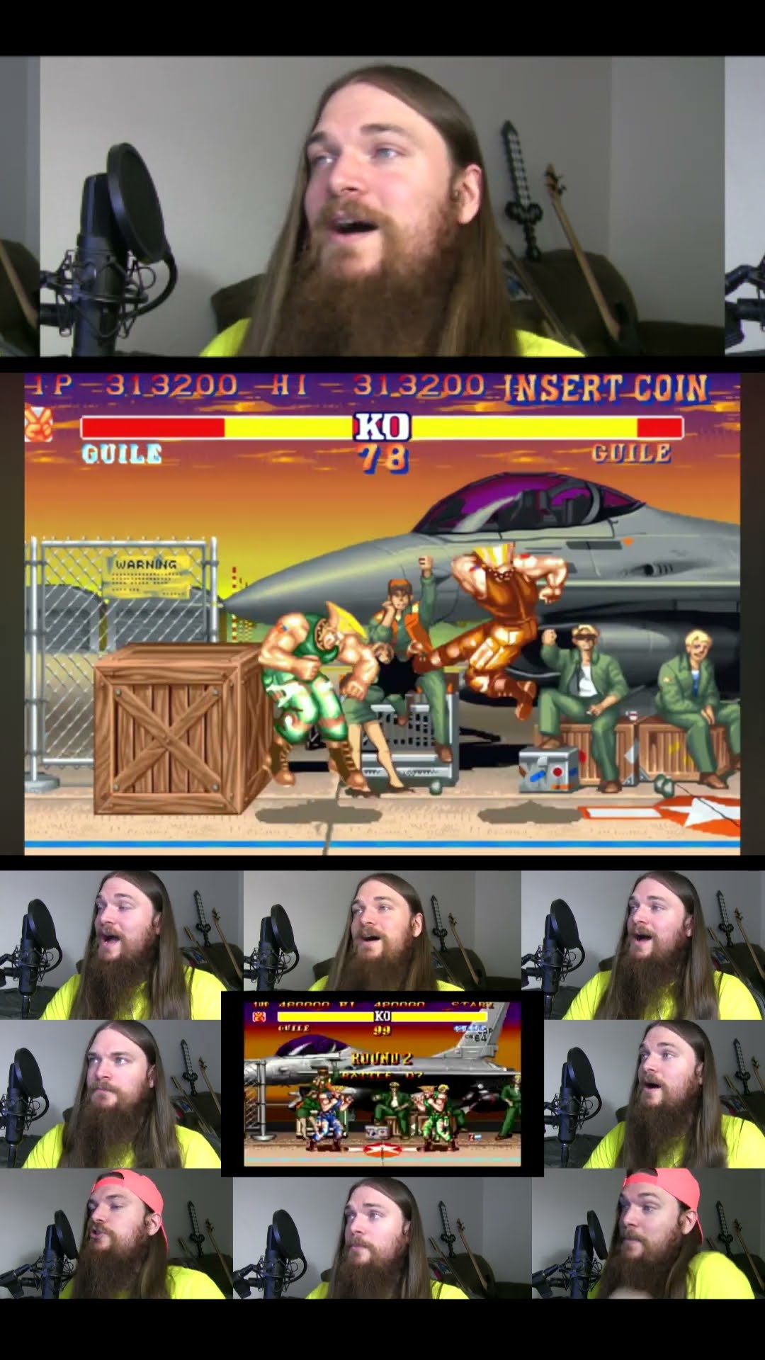 Guile’s theme (a cappella) – one-man multi-track Street Fighter II cover!