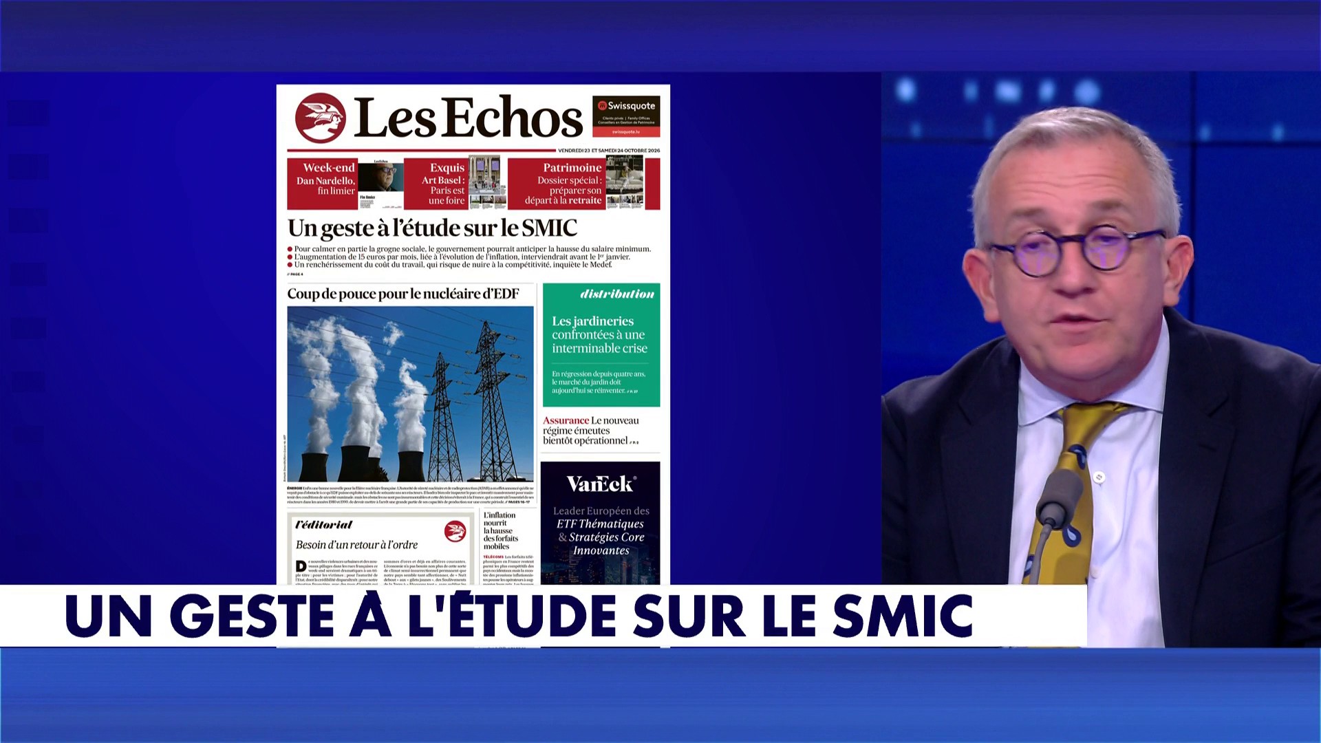 Vincent Roy, journaliste : « On a une gestion de tous les problèmes ...