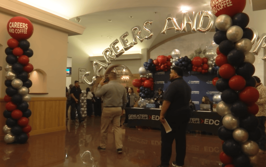 Job seekers attend Brownsville’s Careers and Coffee expo