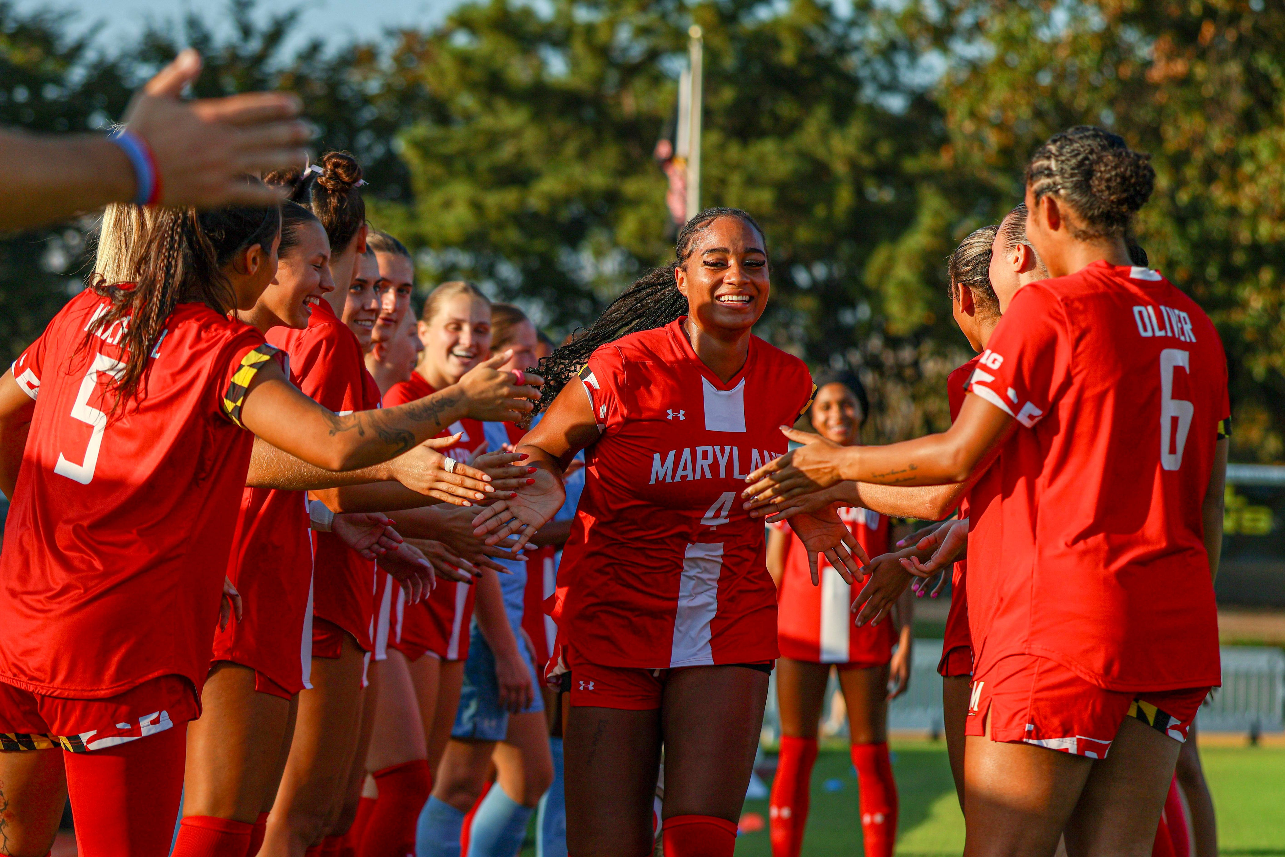 Maryland women’s soccer holds on for 1-1 draw against No. 24 Michigan