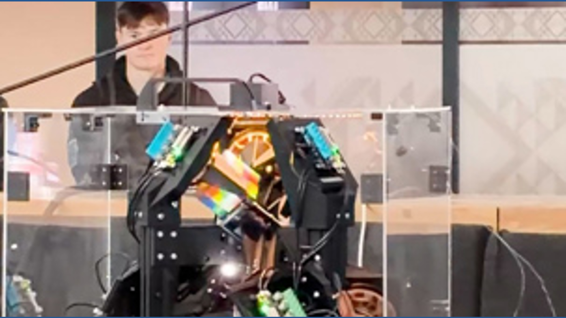 Rubik’s Cube robot takes aim at record