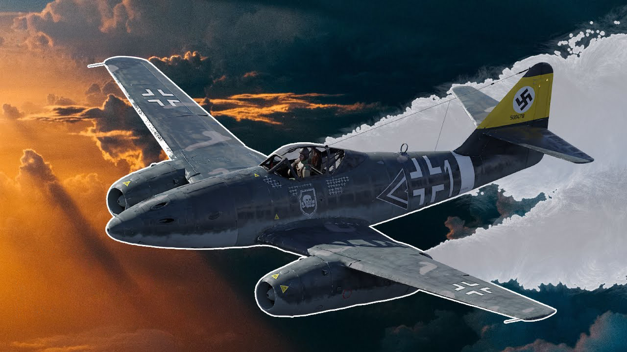 Germany's first jet fighter reached 900 km/h - Me 262