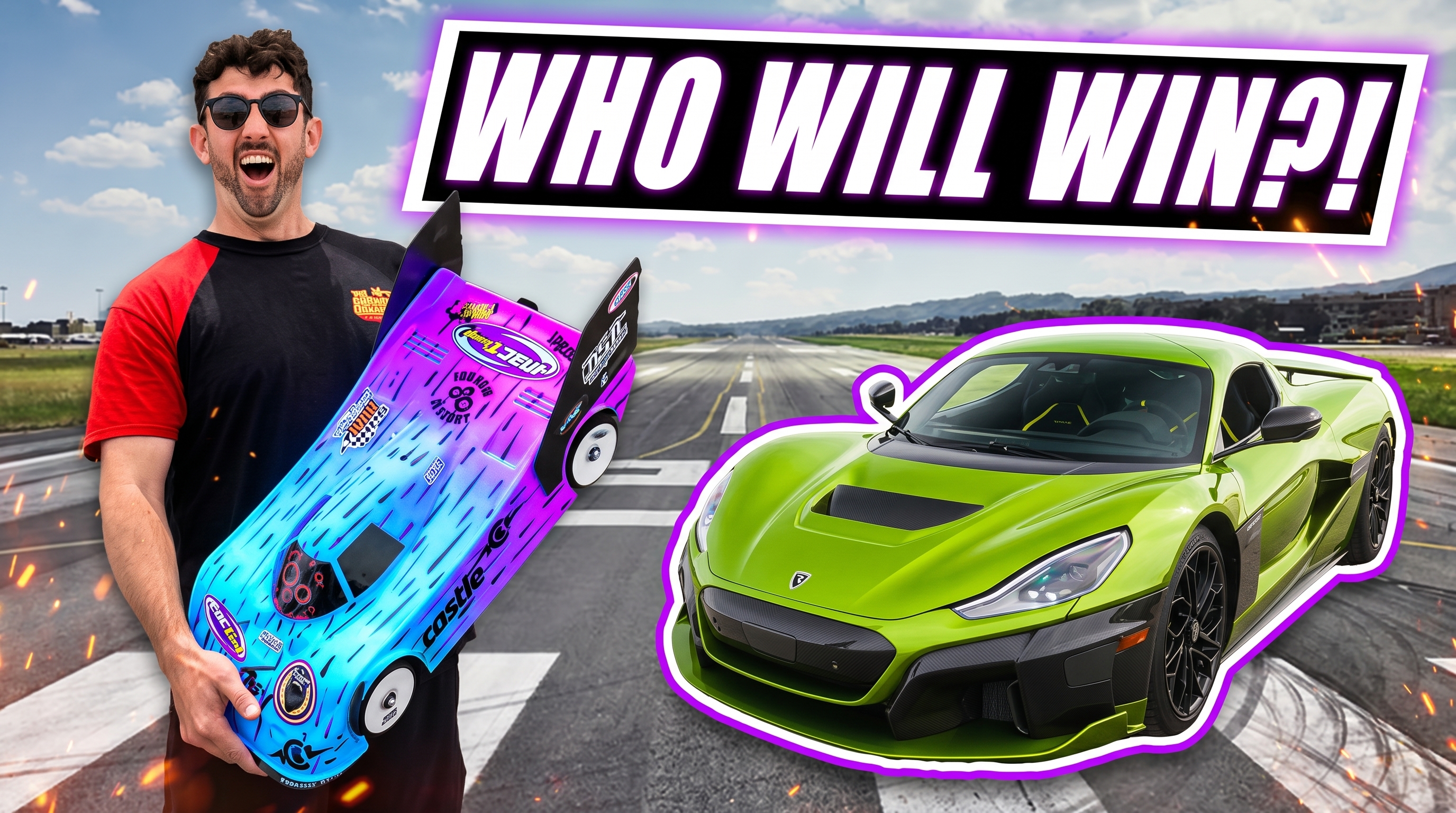 World’s fastest car vs. world’s fastest RC! You won’t believe who won