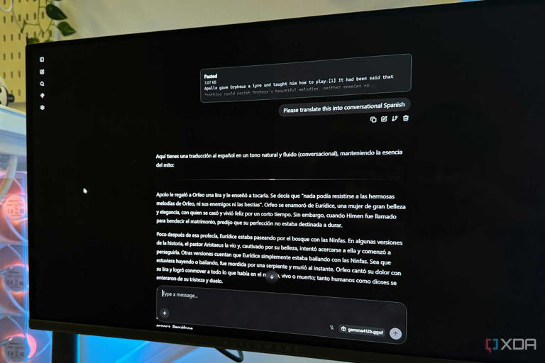I ditched Google Translate for a local model running on my GPU, and it ...