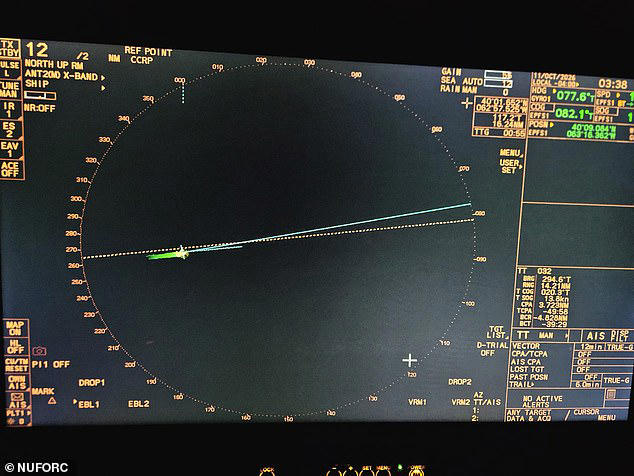 Glowing UFOs spotted racing over the Atlantic at hypersonic speeds