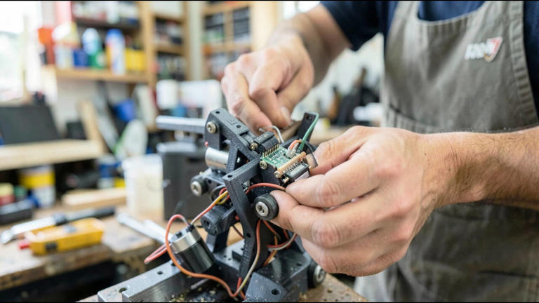 Maryland students build a robotic feeding device for under $300