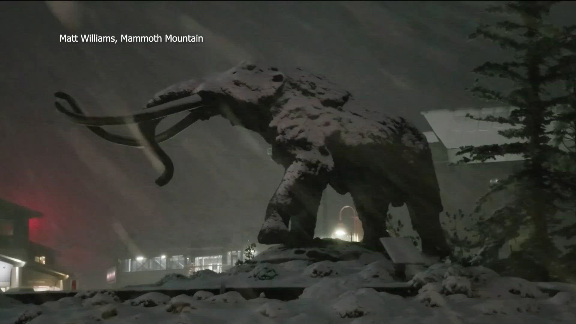 Storm leaves Mammoth Mountain covered in snow
