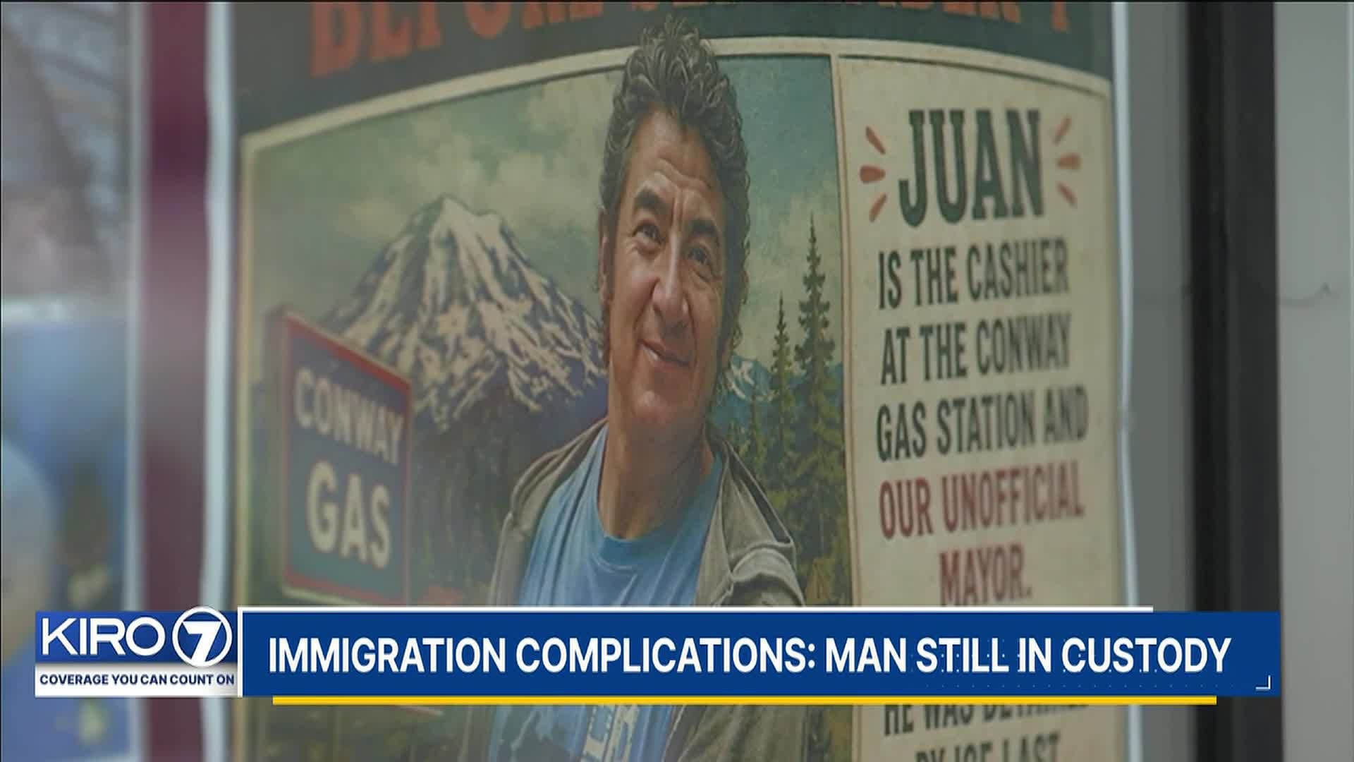 Conway man detained by ICE in July still in custody; WA rep trying to help