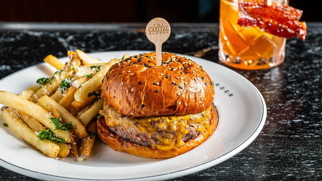 Cheeseburger history, nutrition, and culture