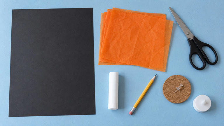 How to make Halloween paper lanterns for a cozy, spooky glow