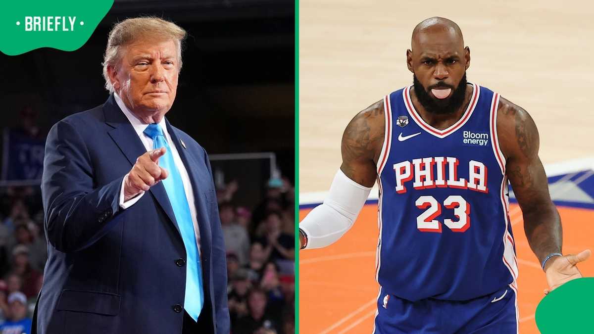 Donald Trump: US president calls NBA icon LeBron James total disgrace ...