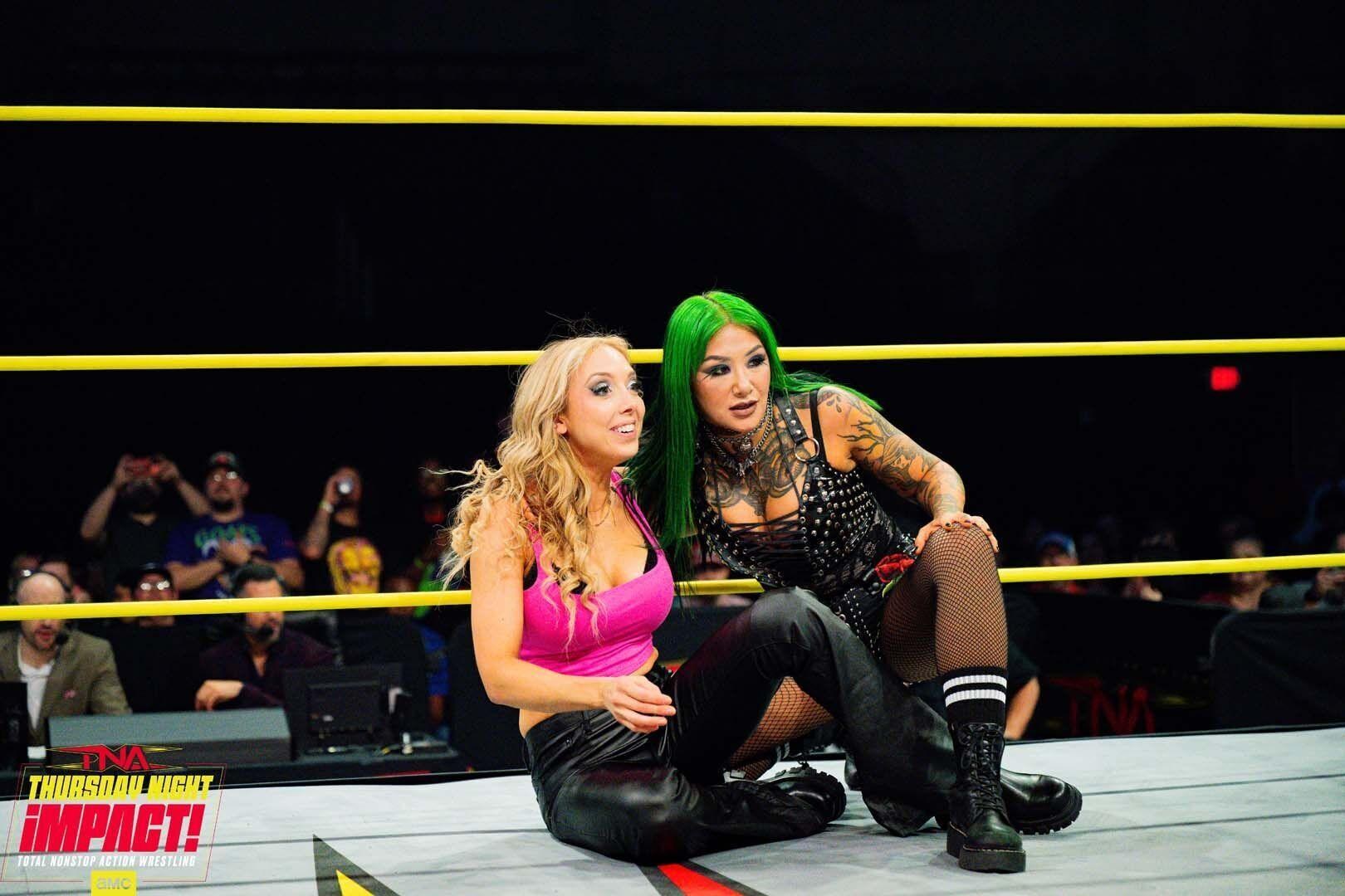 Shotzi Blackheart pulls a 'Rick Rude' for surprise appearance in TNA