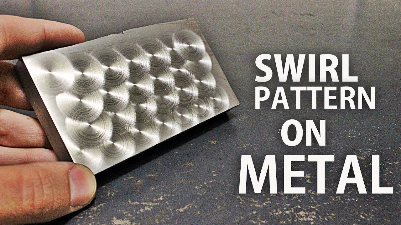 How to Create a Swirl Pattern on Aluminium