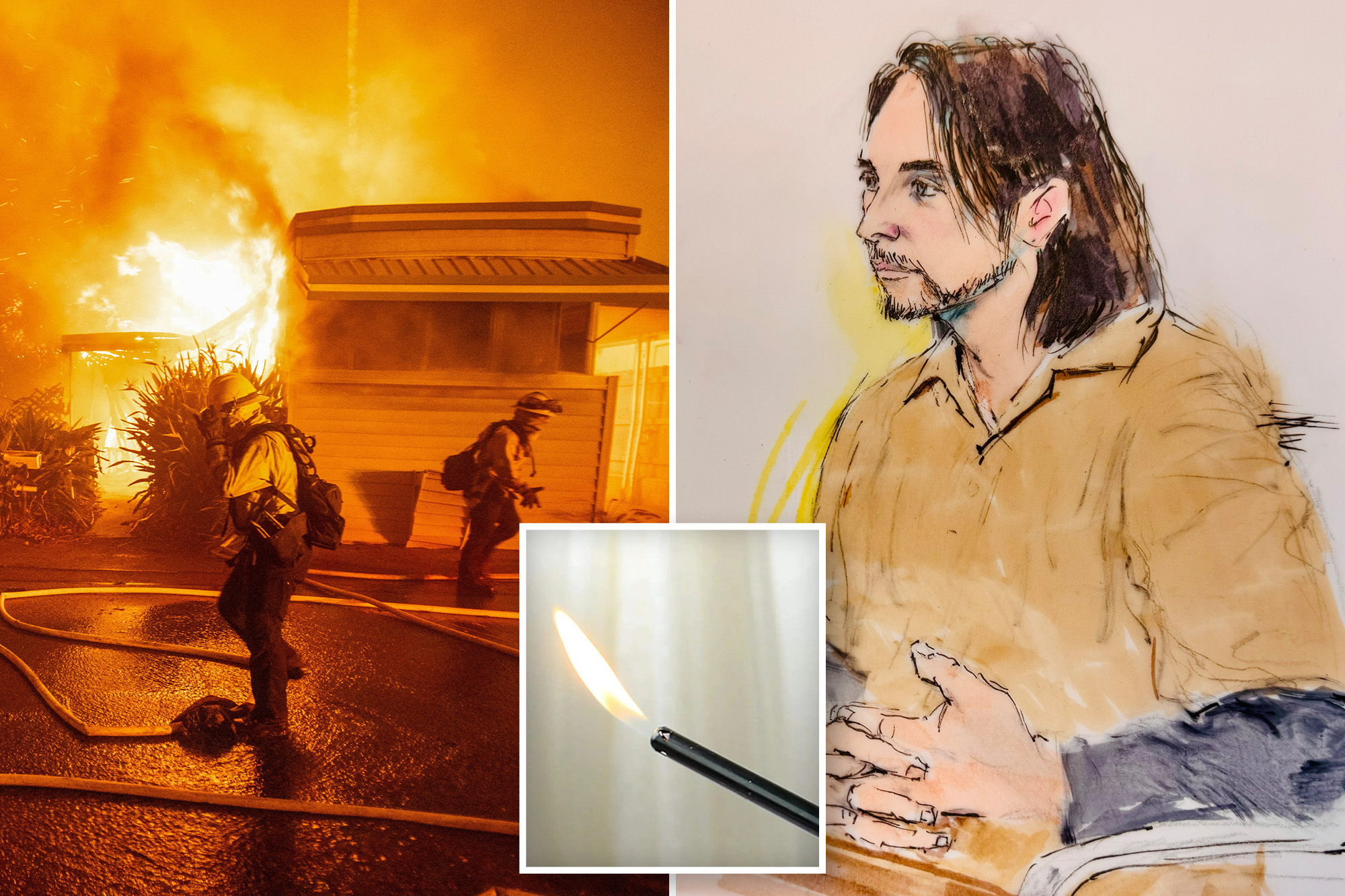 Testing of accused Palisades fire starter’s lighter will be key ...
