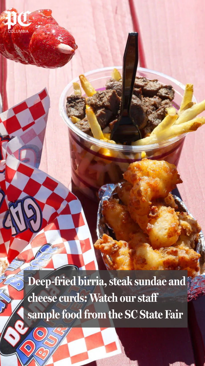 SC State Fair taste test: Cheese curds, donut burger, steak sundae and more