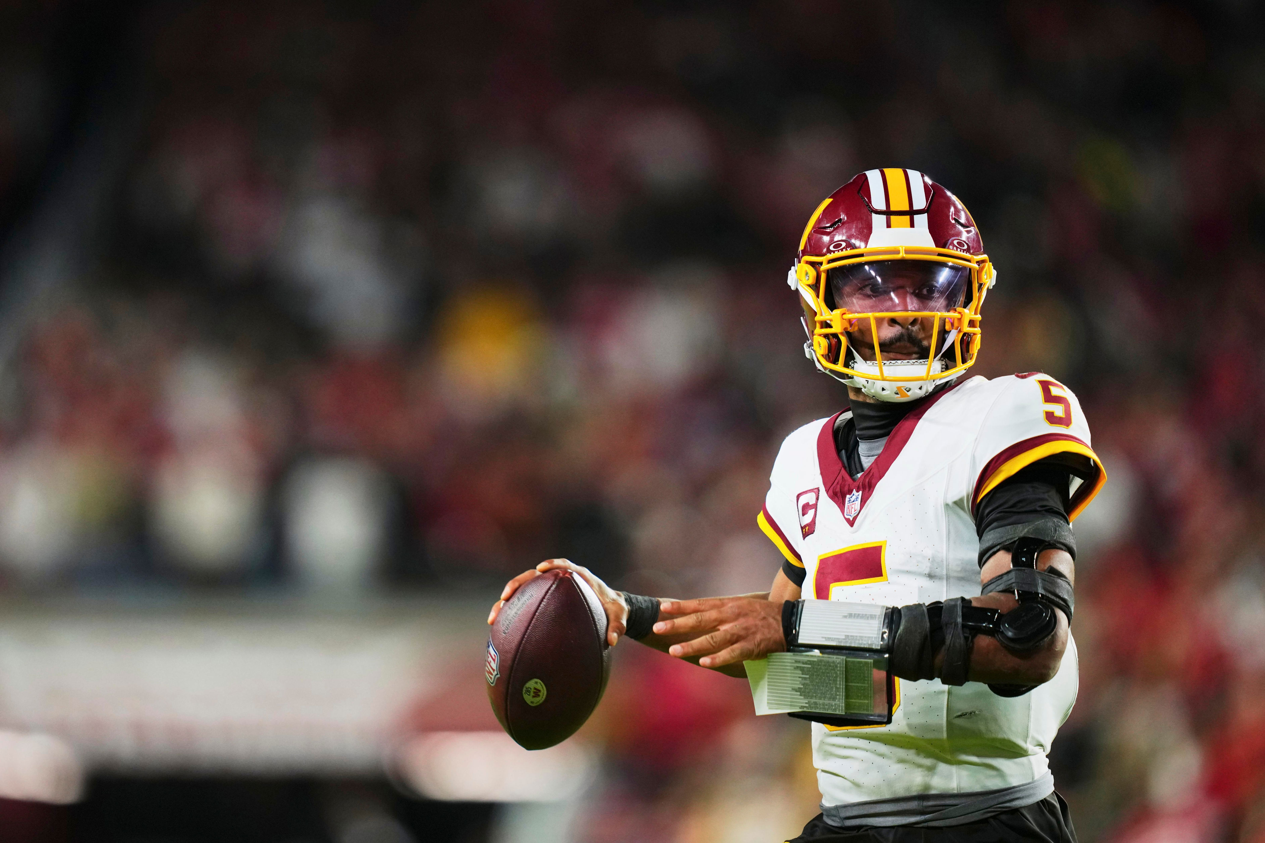 Commanders at the bye: What Jayden Daniels, Washington offense must fix