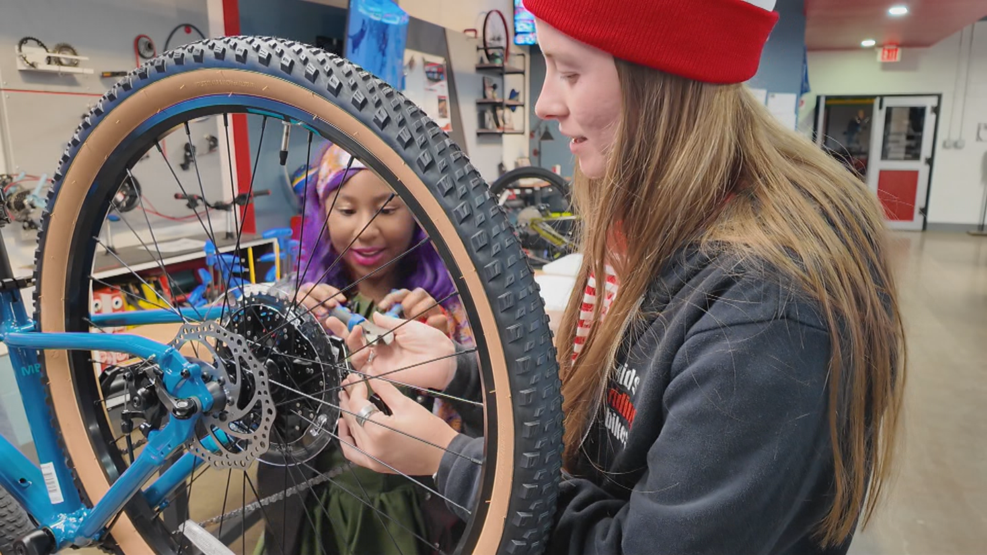 Gears & girl power: First girls only, female instructed bike build at ...