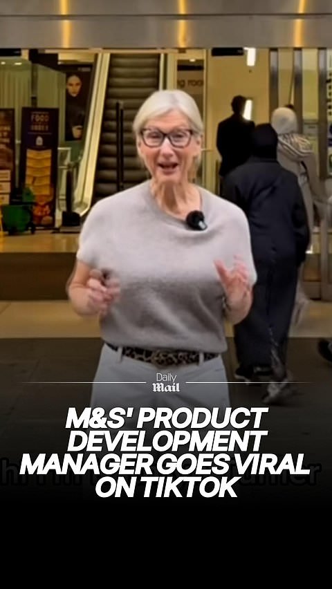 The videos that sent an M&S manager viral on TikTok