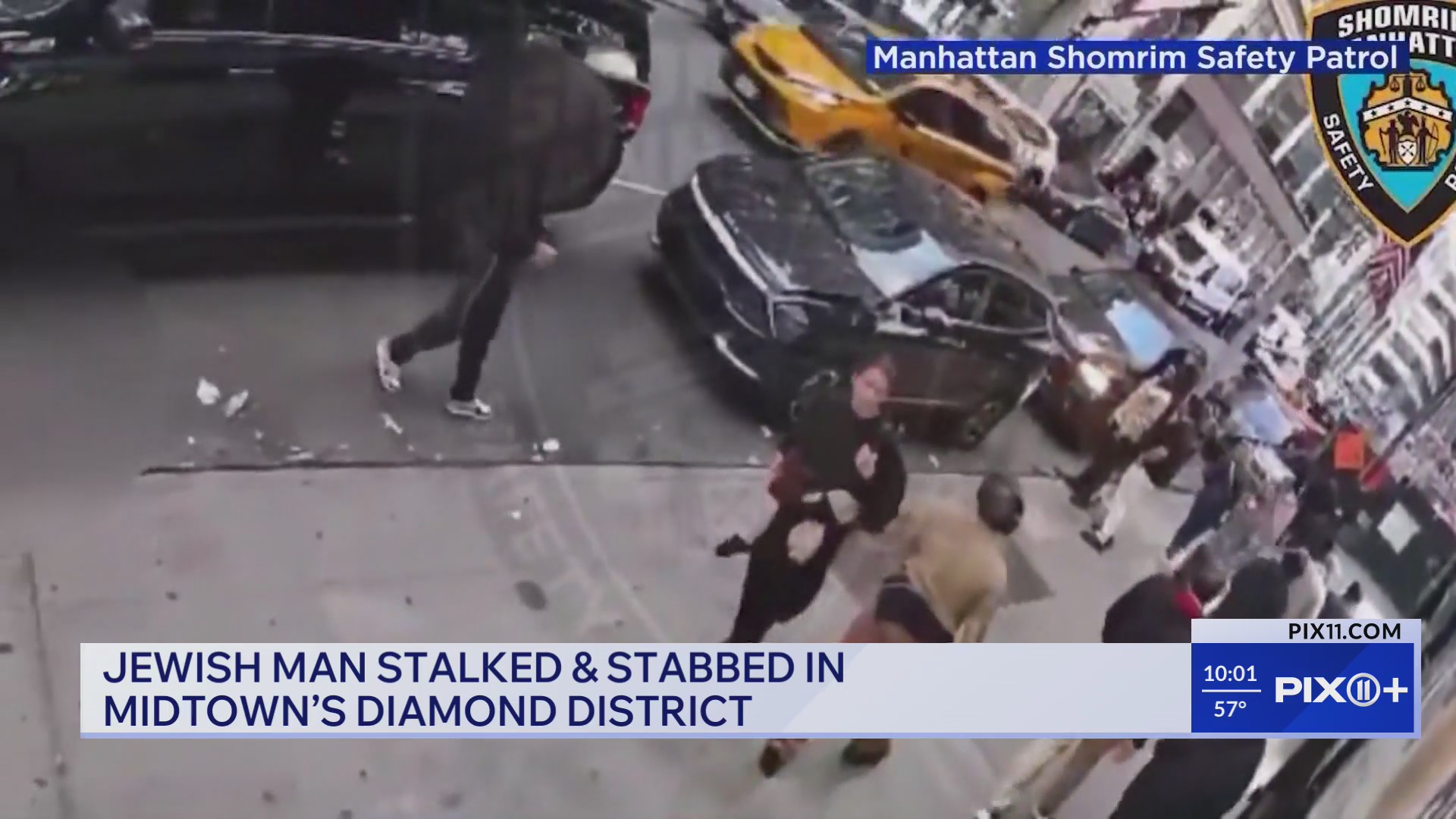Jewish man stabbed in Diamond District