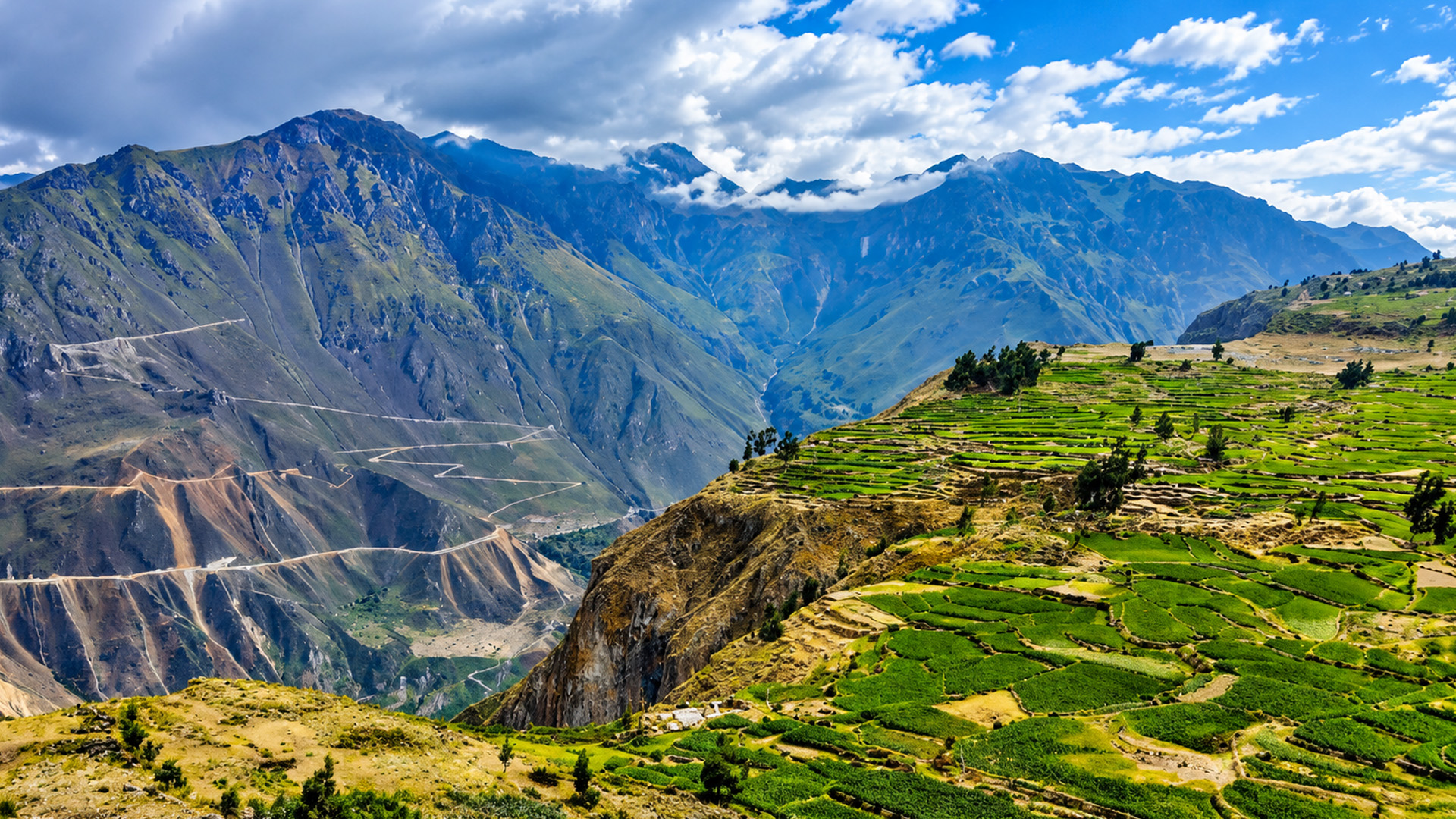 Colca Canyon's ancient terraces still shape Peru's landscape