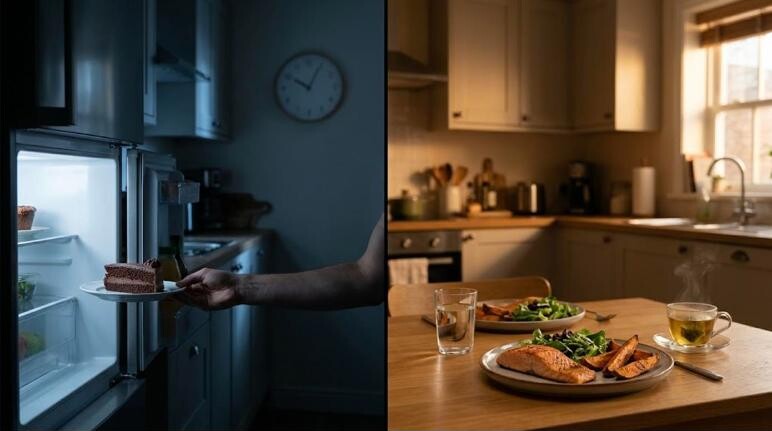 That late night snack habit is linked to a higher risk of liver disease ...
