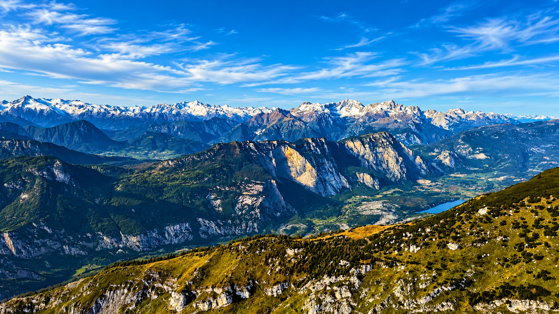 What makes these majestic alpine mountains look so incredibly beautiful?