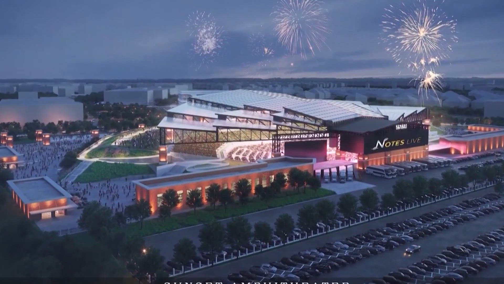 $60M deal funds Sunset Amphitheater finish