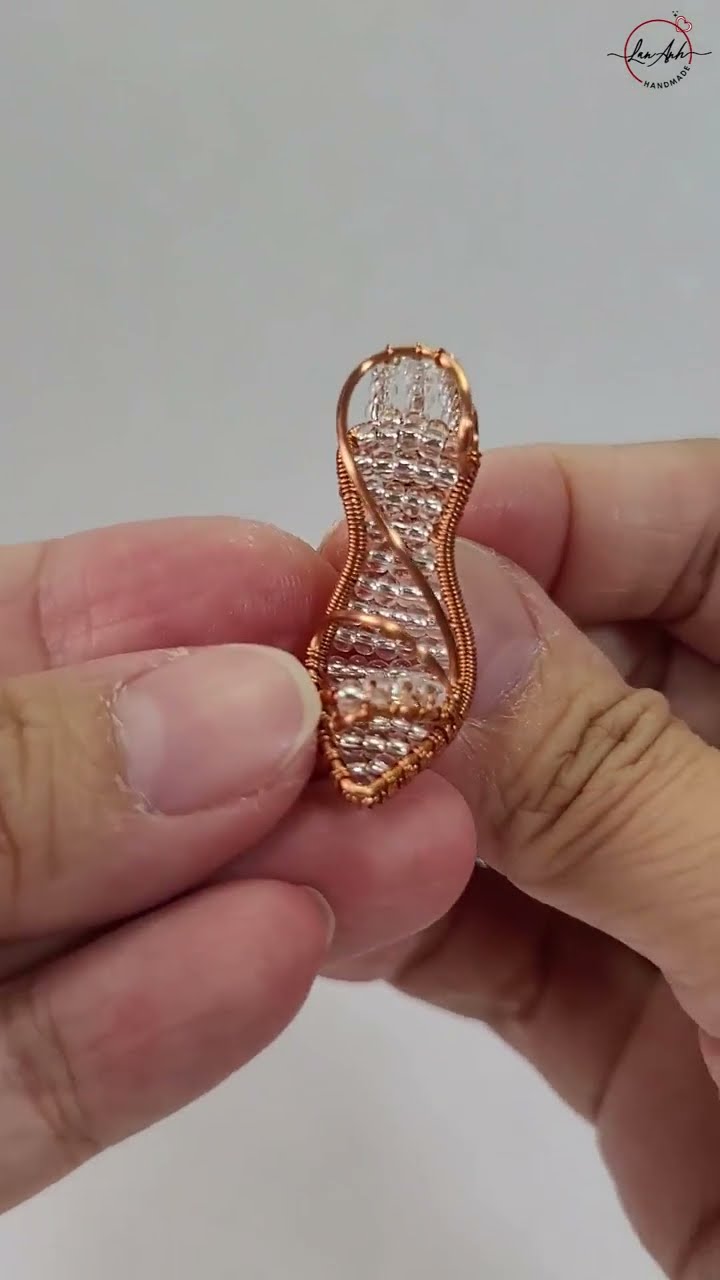DIY miniature high heels: wire & bead craft tutorial for beginners