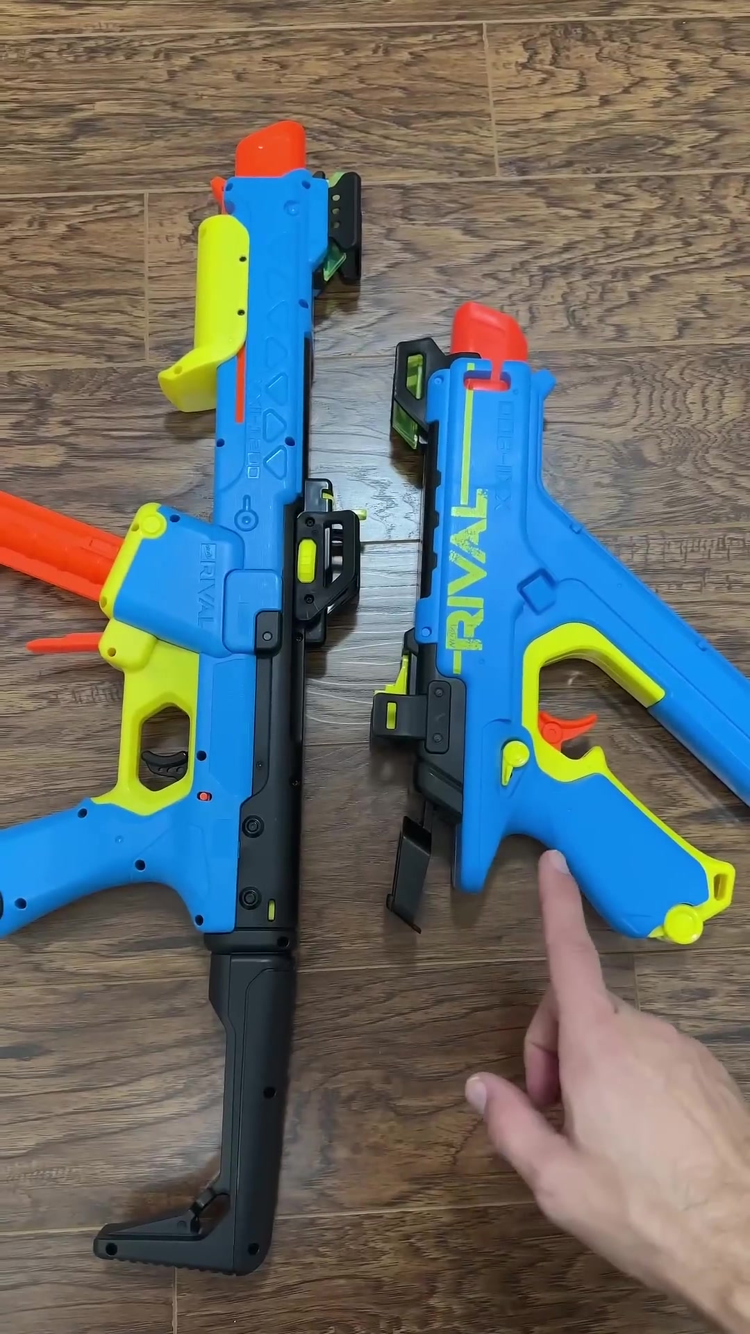 Nerf Rival Pathfinder vs Vision: Which blaster wins the shooting challenge?