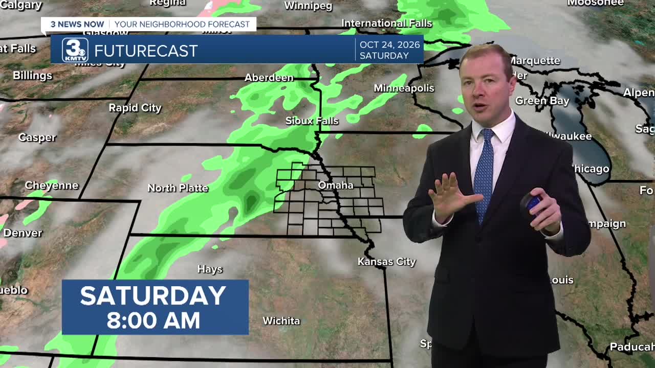 Tim's 10/22 Thursday night forecast for Omaha