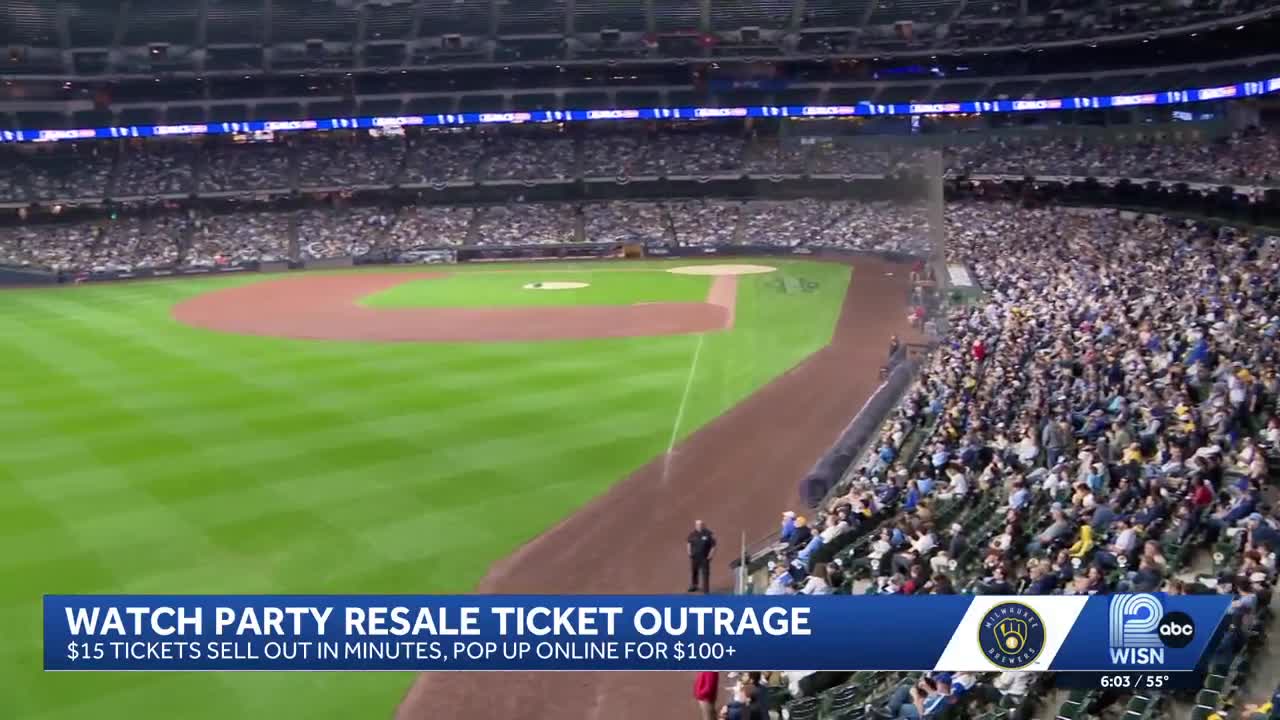 Brewers World Series watch party tickets go for more than $100 on ...